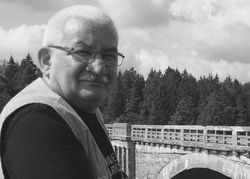 Jerzy Granowski w Staczykach w 2007r.