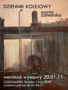 Marta Zamarska - zaproszenie na wystaw