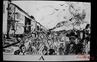 Bocznica kolejowa drugiego hitlerowskiego podobozu Auschwitz-Birkenau