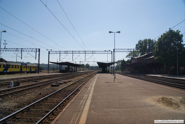 Stacja Kolejowa w Lęborku / Foto Arkadiusz Bocho / Peron II
