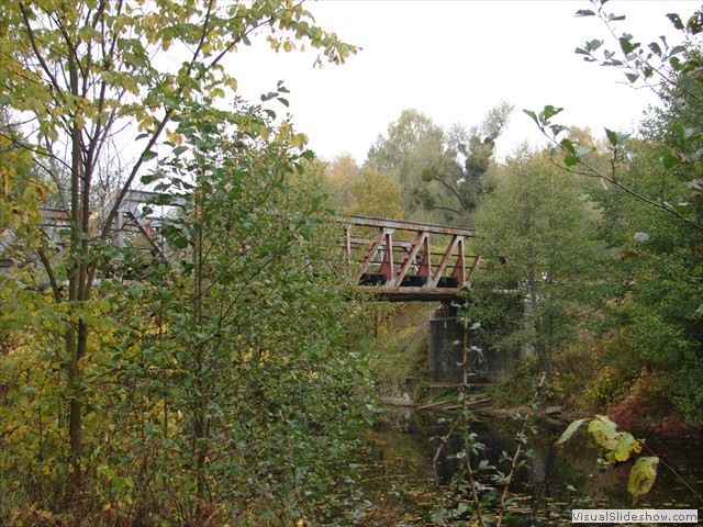 Most kolejowy na Kanale Mazurskim